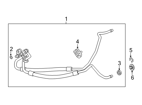 2022 Chevy Spark Trans Oil Cooler Lines Diagram