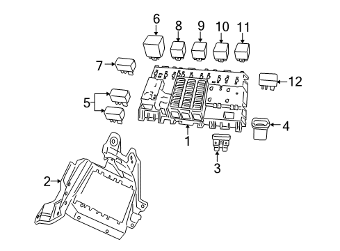 2005 Pontiac GTO Blower Motor & Fan Diagram