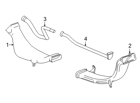 2017 Cadillac XT5 Ducts Diagram 3 - Thumbnail