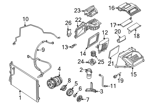 1995 Pontiac Sunfire Alternator Bracket Diagram for 24570439