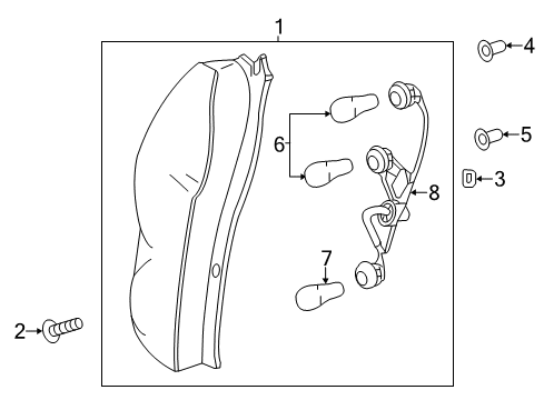 2013 Chevy Spark Tail Lamps Diagram