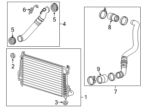 2012 GMC Sierra 2500 HD Intercooler Diagram