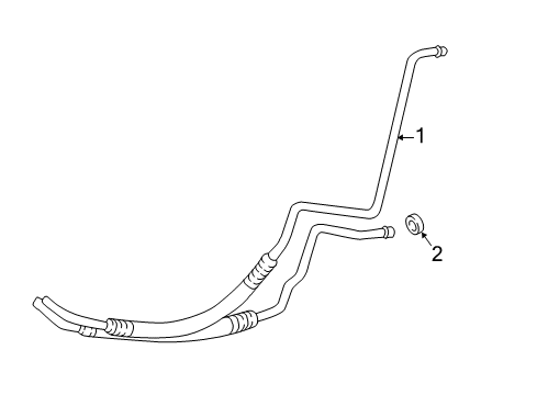 2018 Chevy Express 2500 Trans Oil Cooler Lines Diagram