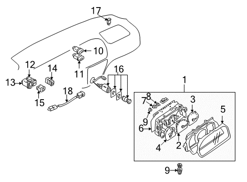 2000 Chevy Tracker Cruise Control System Diagram