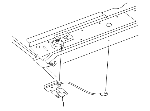 2007 Pontiac G6 Antenna & Radio Diagram 2 - Thumbnail