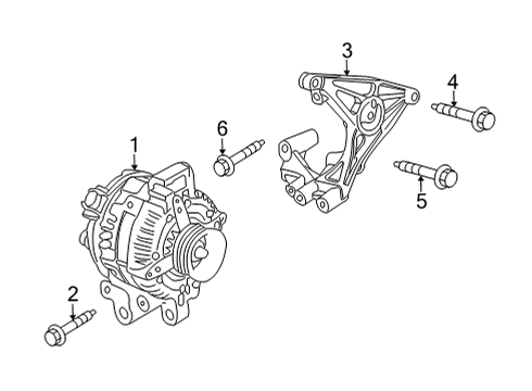 2023 Cadillac CT4 Alternator Diagram 2 - Thumbnail