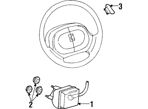 1999 Saturn SL Cruise Control System Diagram