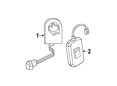 2002 Oldsmobile Silhouette Alarm System Diagram