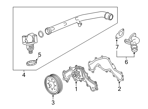 2020 Chevy Blazer Water Pump Diagram 3 - Thumbnail