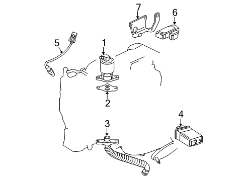 1997 Chevy Venture EGR System Diagram
