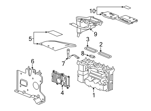 2008 Saturn Aura Electrical Components Diagram 5 - Thumbnail