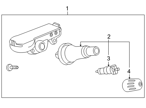 2015 Buick Regal Tire Pressure Monitoring Diagram