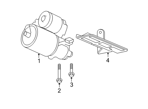 2011 Buick Lucerne Starter Diagram