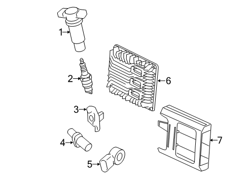 2014 Cadillac XTS Ignition System Diagram