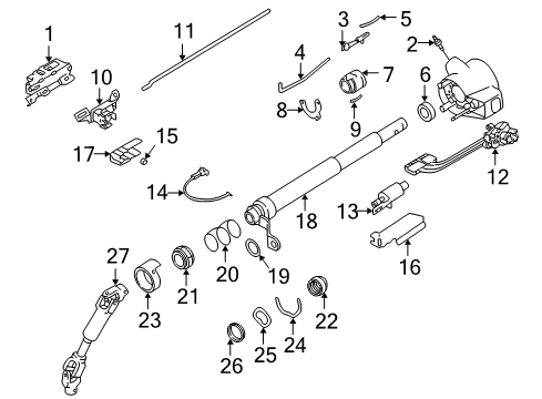 1995 Chevy Astro Steering Column Switches Diagram