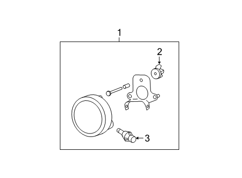2002 Buick Rendezvous Bulbs Diagram