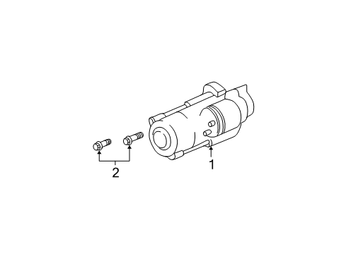2004 Cadillac DeVille Starter Diagram
