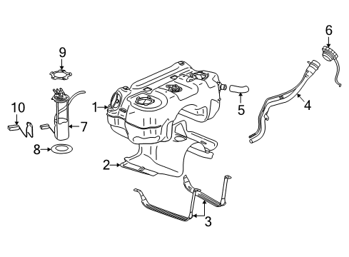 2007 Saturn Vue Senders Diagram 2 - Thumbnail