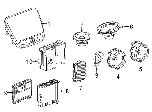 2018 Chevy Malibu Navigation System Diagram