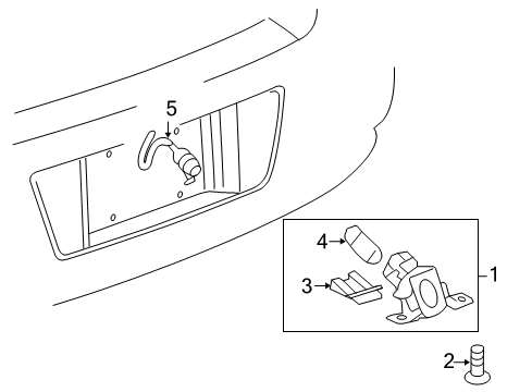 2012 Chevy Impala License Lamps Diagram