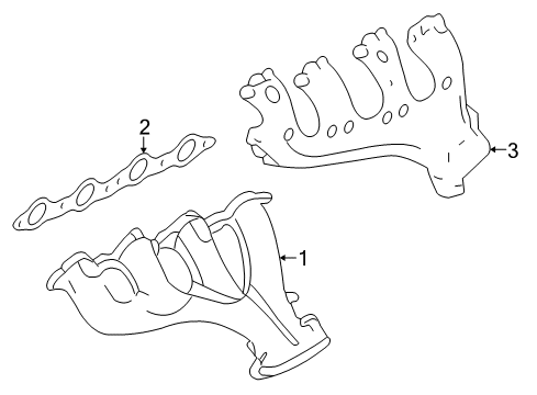2007 Chevy Trailblazer Exhaust Manifold Diagram 3 - Thumbnail