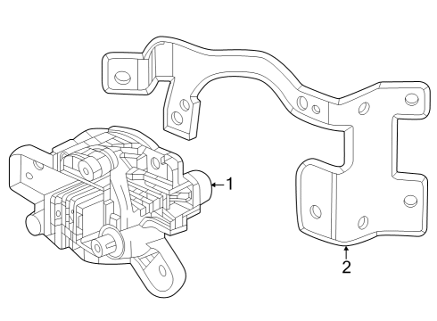 2023 Chevy Silverado 1500 Fog Lamps Diagram 2 - Thumbnail