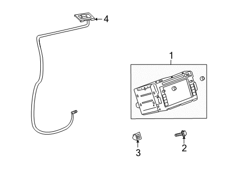 2011 Buick Enclave Navigation System Diagram