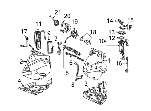 2011 Chevy Corvette Fuel Supply Diagram