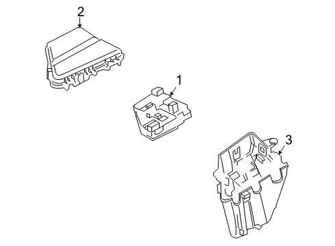 2008 Cadillac SRX Electrical Components Diagram 2 - Thumbnail