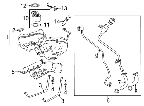 2018 Buick LaCrosse Senders Diagram 3 - Thumbnail