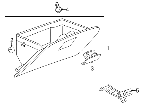 2013 Chevy Spark Glove Box Diagram