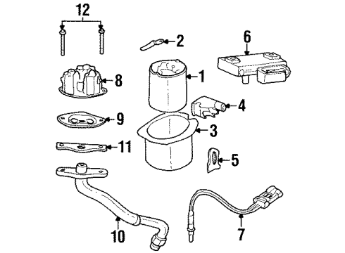 1995 Oldsmobile Achieva EGR System Diagram
