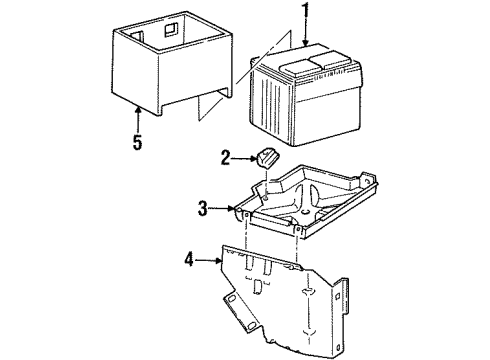 2000 GMC Yukon Battery Diagram