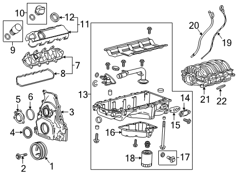 2017 Chevy Suburban Intake Manifold Diagram