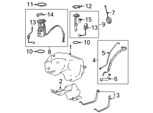 2007 Chevy Equinox Fuel Supply Diagram