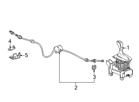 2022 Chevy Trax Center Console Diagram