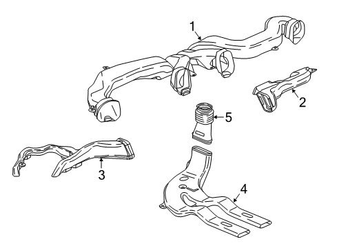 2017 Buick Cascada Ducts Diagram
