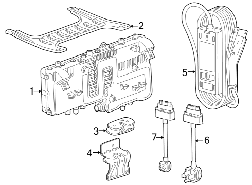 2024 Cadillac LYRIQ Electrical Components Diagram 3 - Thumbnail