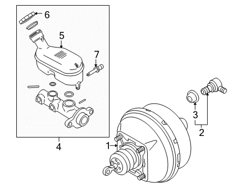 2006 Buick Terraza Dash Panel Components Diagram