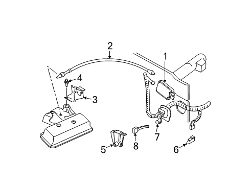 2000 GMC Sonoma Cruise Control System Diagram