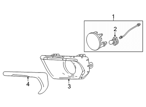 2021 Chevy Colorado Bulbs Diagram