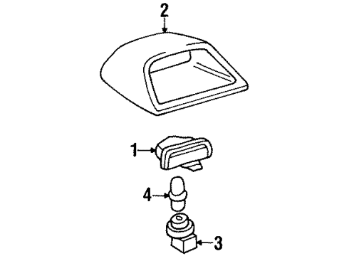 2000 Chevy Prizm High Mount Lamps Diagram