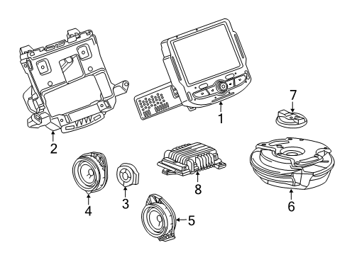2022 Chevy Trax Sound System Diagram