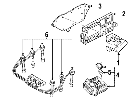2002 Oldsmobile Silhouette Ignition System Diagram