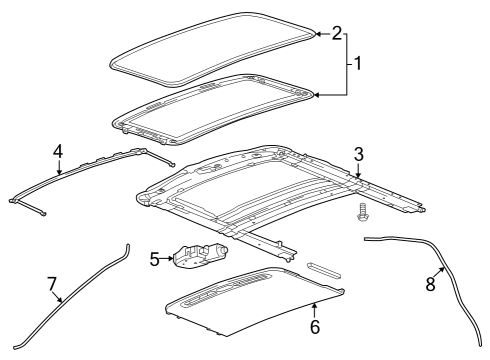 2012 Chevy Sonic Sunroof, Electrical Diagram 2 - Thumbnail