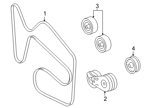 2011 Chevy Impala Belts Diagram