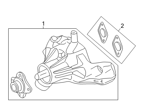 2001 Chevy Express 1500 Water Pump Diagram