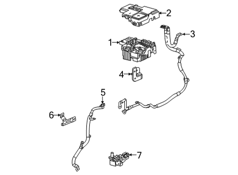 2024 Chevy Trailblazer Fuse Box Diagram for 42745049