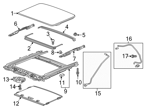 2022 Chevy Spark Sunroof Diagram