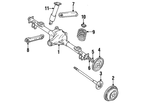 1992 Oldsmobile Custom Cruiser Compressor Assembly Diagram for 22137472